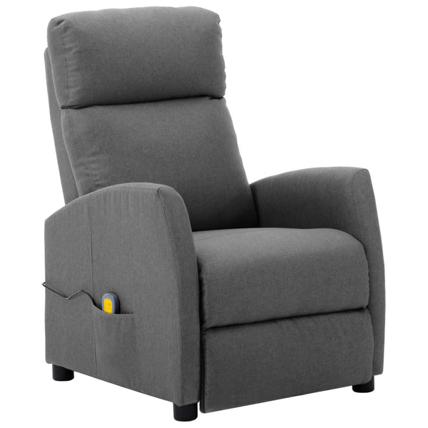 Massage Reclining Chair Fabric Recliner TV Armchair Seat Multi Colors