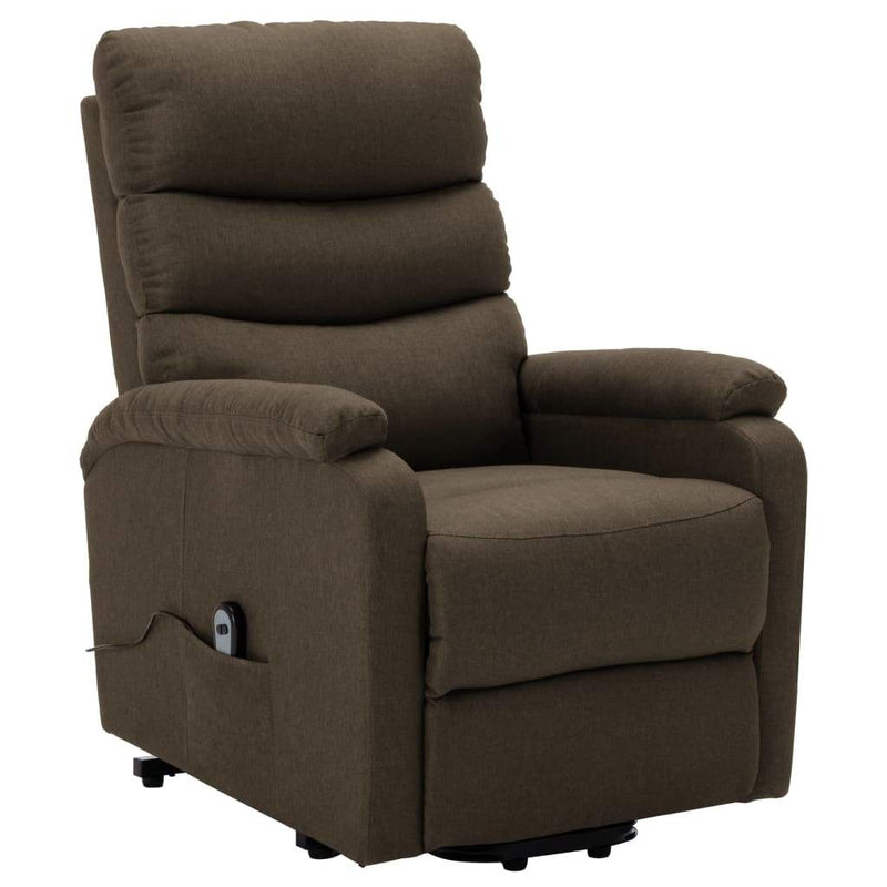 Stand-up Recliner Fabric TV Chair Lift Armchair Furniture Multi Colors