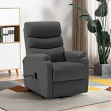 Stand-up Recliner Faux Leather Reclining Armchair Chair Multi Colors
