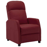 Reclining Chair Faux Leather Recliner Armchair Furniture Multi Colors