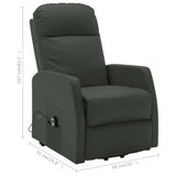 Stand-up Recliner Faux Leather Electric Seat Furniture Multi Colors
